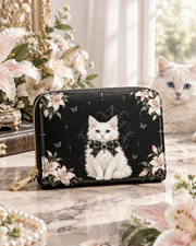 Ghost Petal Mini Wallet