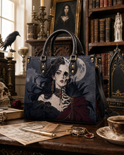 SkullLuna Leather Handbag