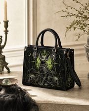 Viridfel Leather Handbag