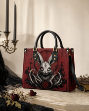 Tenebris Vael Leather Handbag