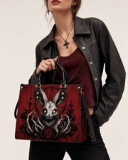 Tenebris Vael Leather Handbag