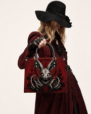 Tenebris Vael Leather Handbag