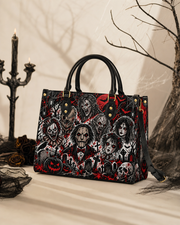 Red Tomb Leather Handbag