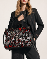 Red Tomb Leather Handbag