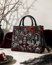 Red Tomb Leather Handbag