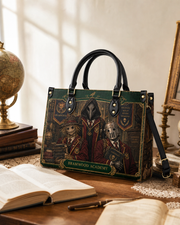 Monster Academy Leather Handbag