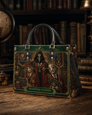 Monster Academy Leather Handbag
