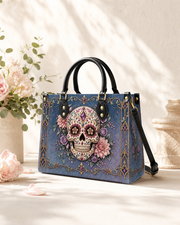 Night Gemrose Leather Handbag