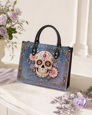 Night Gemrose Leather Handbag