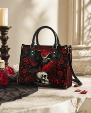 Raven’sBallad Leather Handbag