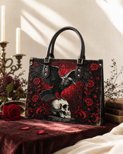 Raven’sBallad Leather Handbag