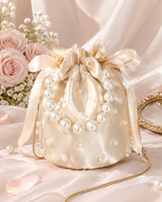 Champagne Dreams Wrapped in Pearls