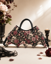 Floral Remains Bat Wing Bag