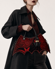 Crimson Bat Wing Bag