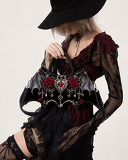 Forbidden Heart Bat Wing Bag