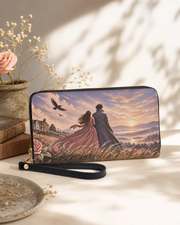 Fading Devotion  Long Zip Wallet