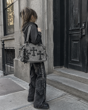 Dark Faith Star Charm Shoulder Bag