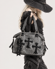 Dark Faith Star Charm Shoulder Bag