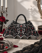 Ruby Veil Bat Wing Bag