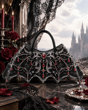 Ruby Veil Bat Wing Bag