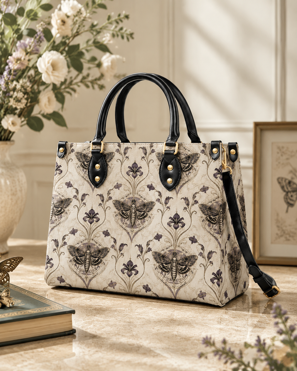 Acherontia Leather Handbag