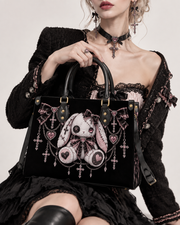 Broken Doll Leather Handbag