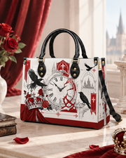 Chronophage Leather Handbag