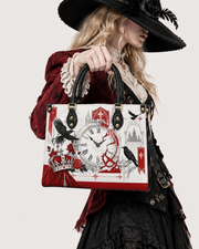 Chronophage Leather Handbag