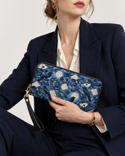 Corvinae Long Zip Wallet