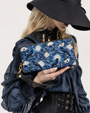 Corvinae Long Zip Wallet