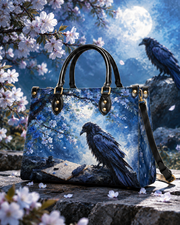 Corvscript Leather Handbag