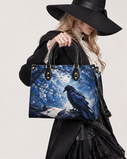 Corvscript Leather Handbag