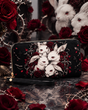 Crimson Lapin Mini Wallet