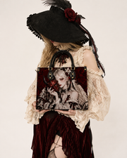 Dark Muse Leather Handbag