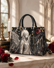 Eclipse Halo Leather Handbag
