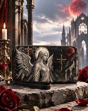 Eclipse Halo Long Zip Wallet