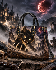 Moon Mara Leather Handbag