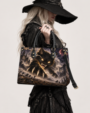Moon Mara Leather Handbag