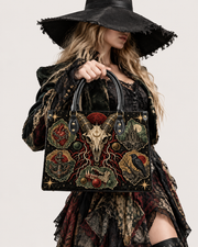Ram Mark Leather Handbag