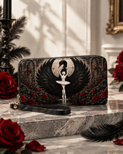 Rose Waltz Long Zip Wallet