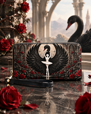 Rose Waltz Long Zip Wallet