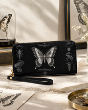 Silver Morpho Mini Wallet