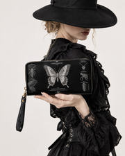 Silver Morpho Mini Wallet