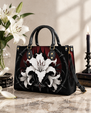 Thorn Lily Leather Handbag