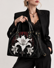 Thorn Lily Leather Handbag
