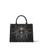 Lunar Grimoire Leather Handbag