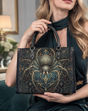 Lunar Grimoire Leather Handbag