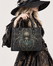 Lunar Grimoire Leather Handbag