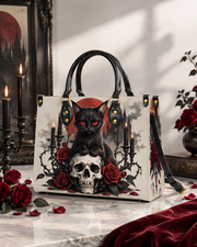 Cat Ritual Leather Handbag