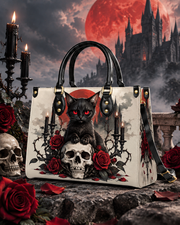Cat Ritual Leather Handbag